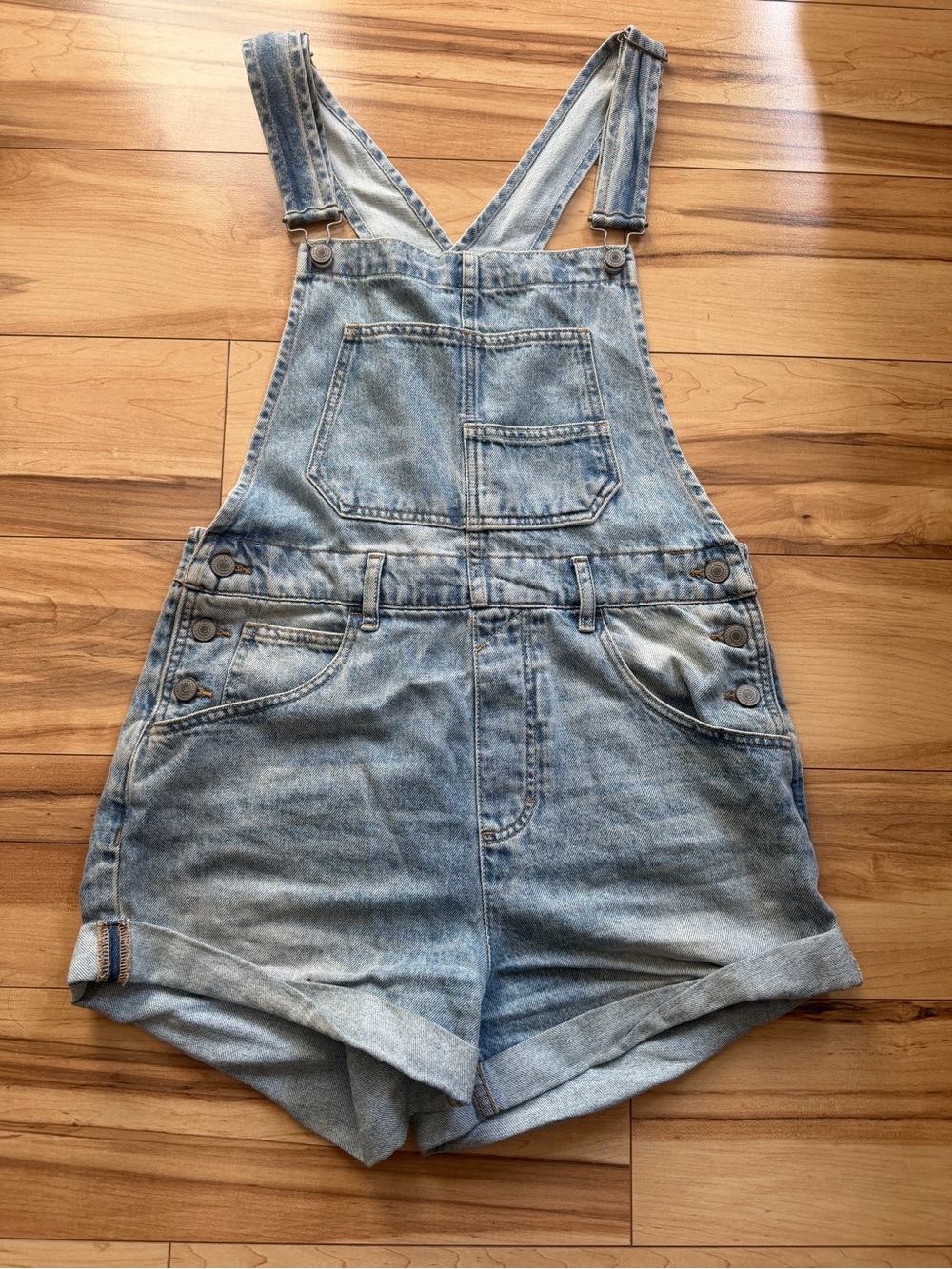 We the Free Ziggy Denim Shortalls - Picture 4 of 7